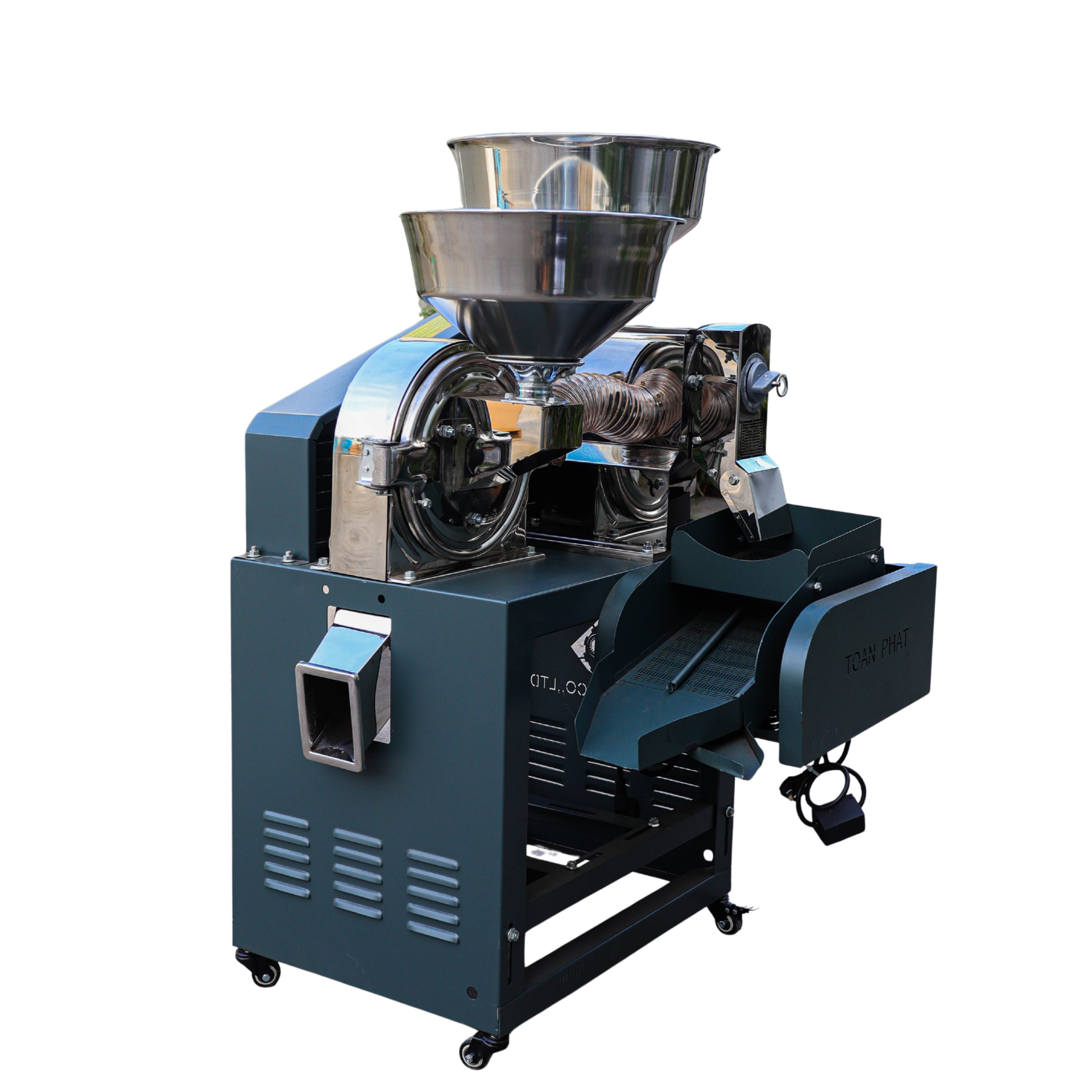 Máy xát nghiền 2 tác dụng TF800 inox